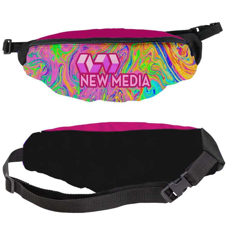 Wide Full Color Front Only Fanny Pack 3