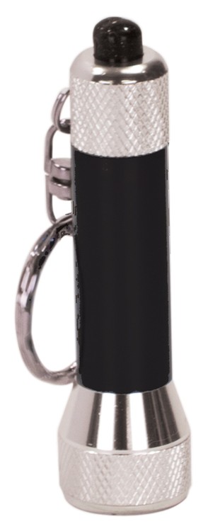 Black 5 LED Flashlight with Key Chain 2