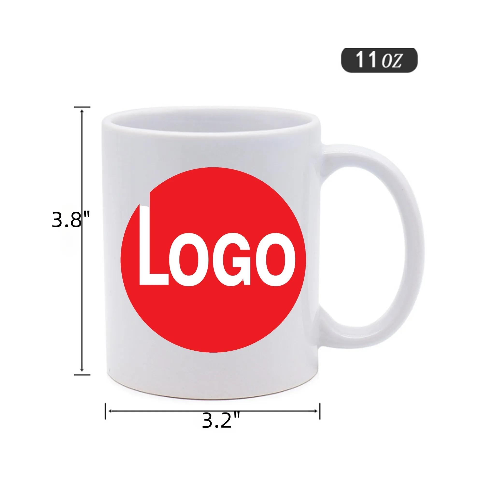 11 Oz. Ceramic Coffee Mug 2