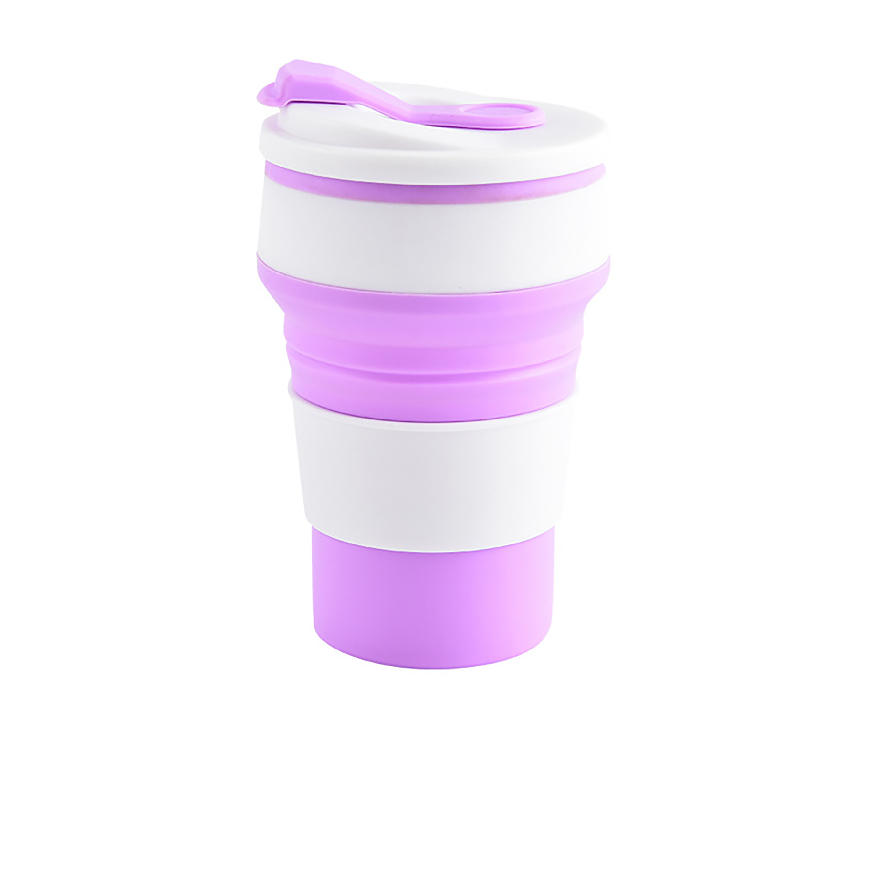 Foldable 12 oz Silicone Travel Cup 2