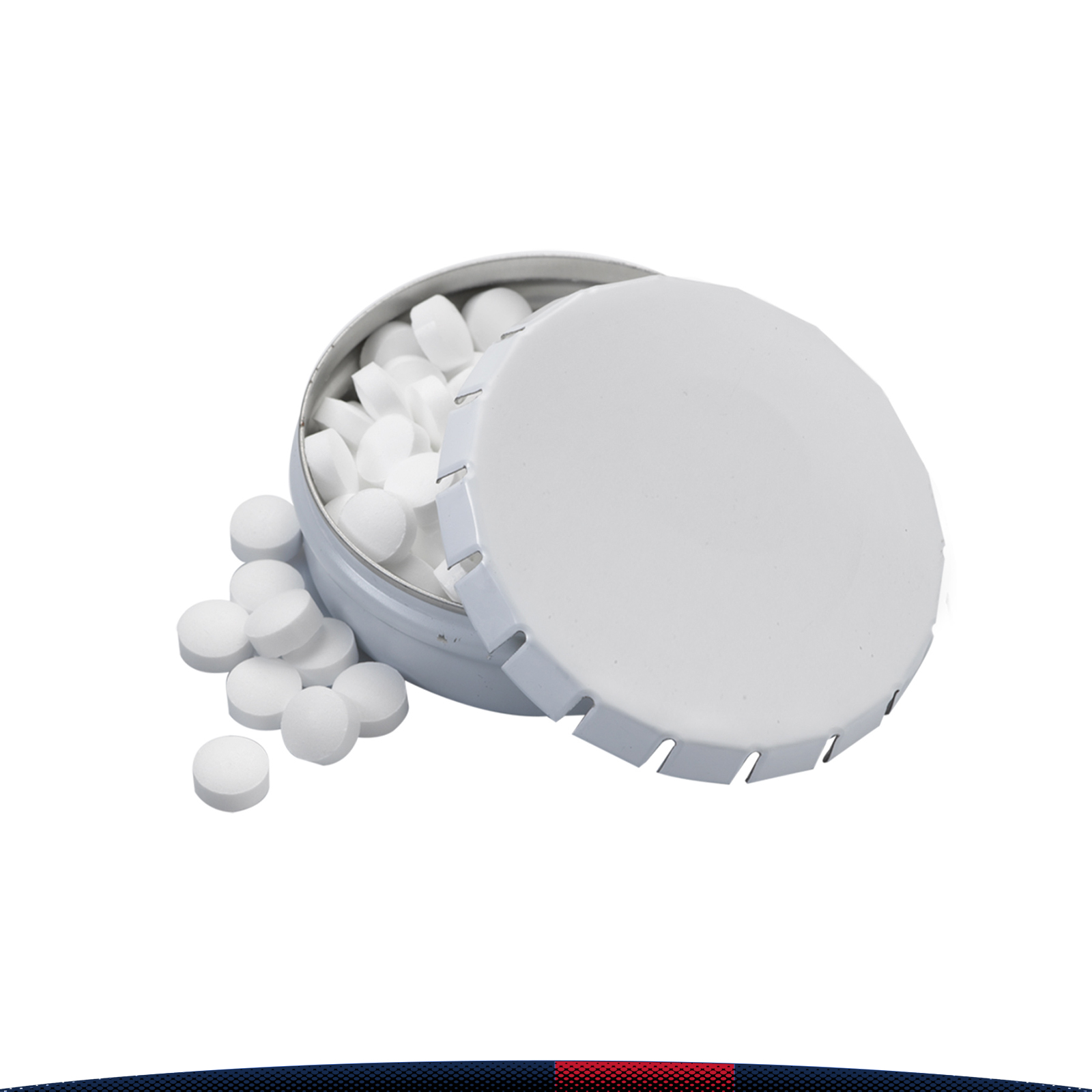 Herais Large Round Push Tin Mints 9
