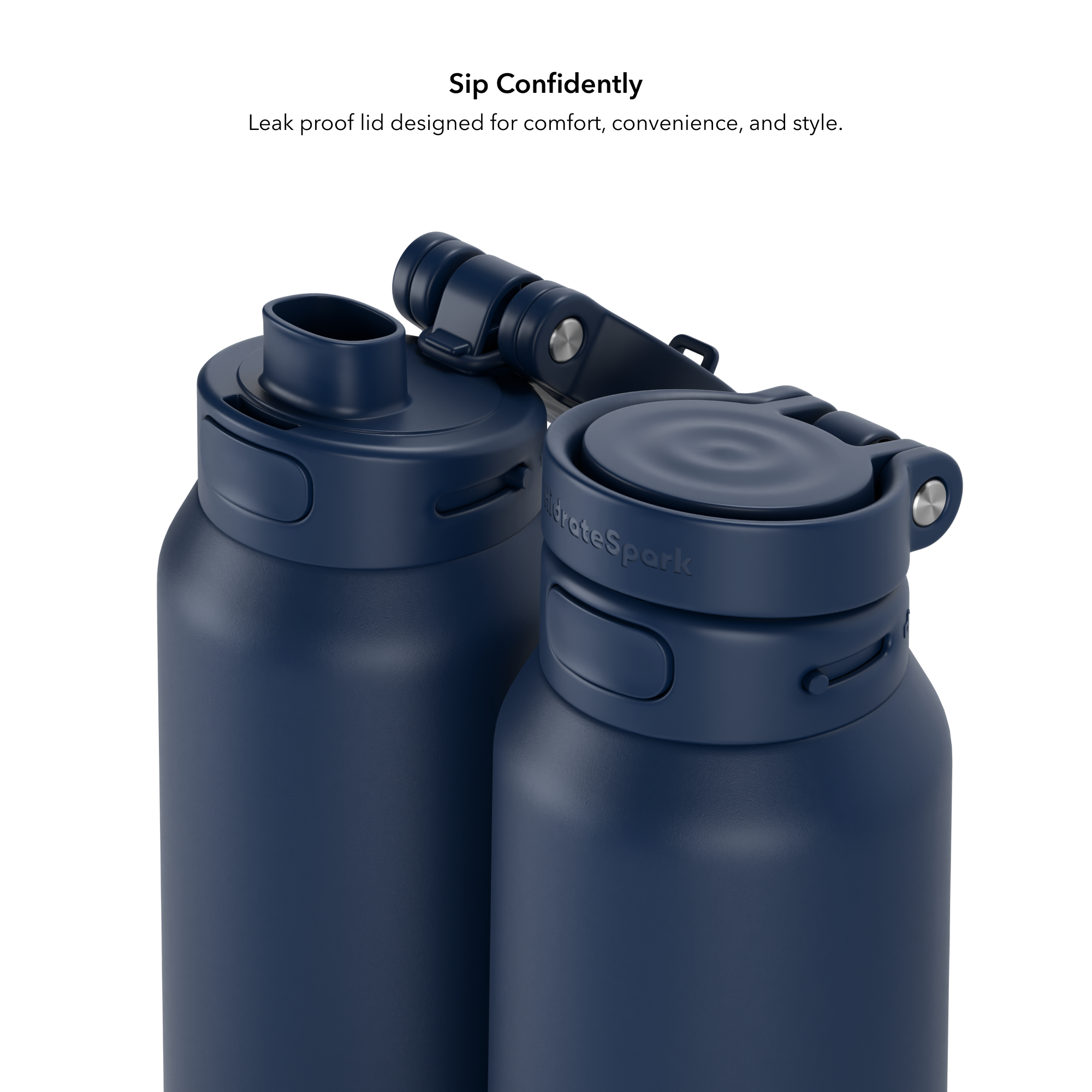 HidrateSpark® 32 oz. PRO 2 Bottle with Chug Lid, Laser, Standard 7