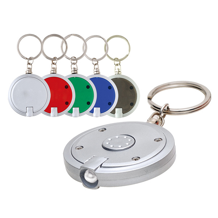Round LED Light Key Tag (Key Chain, Keychain, Key chains) 4