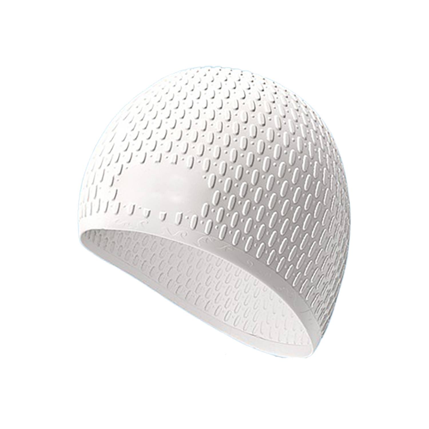 Adults Water Drop Waterproof Silicone Swim Cap 13