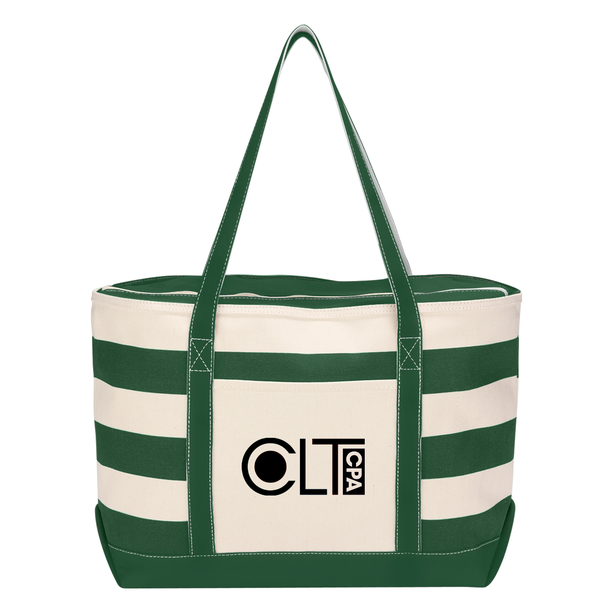 18 Oz. Cotton Canvas Nautical Tote Bag 17