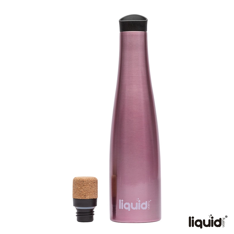 Liquid Fusion®  25 oz. Vacuum Insulated Steel Wine Carafe / Bottle 15