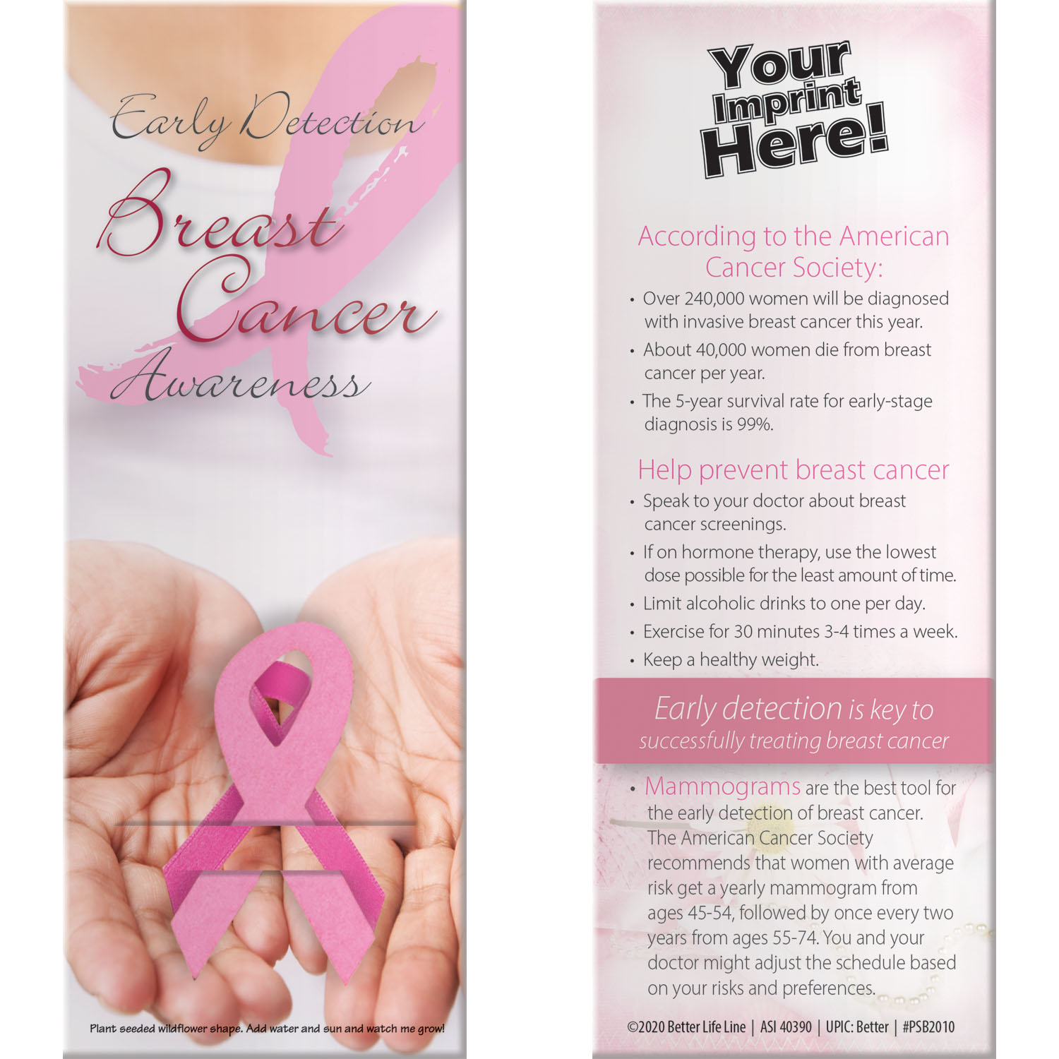 Plant-A-Shape Bookmark - Stock Awareness Designs 3