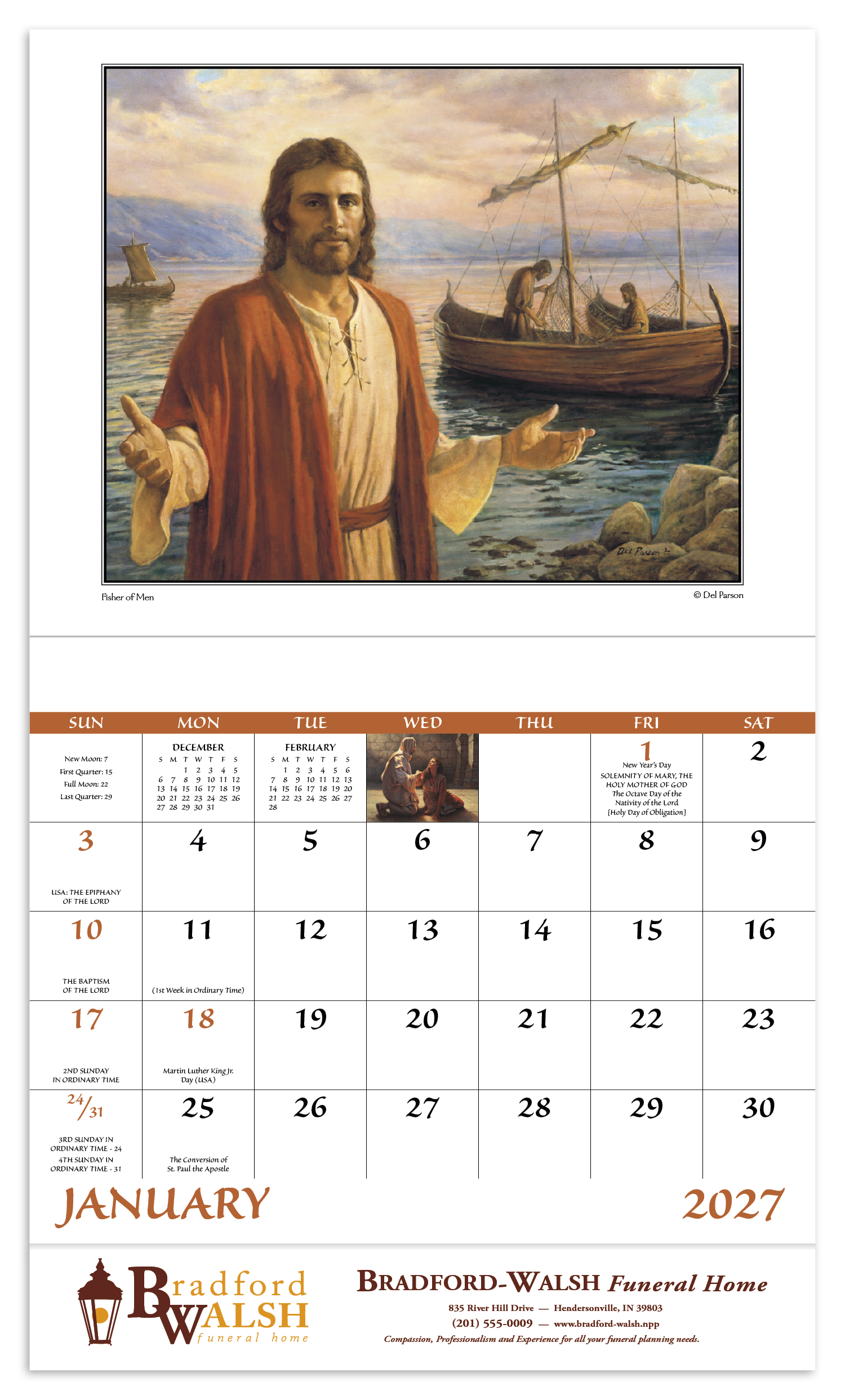Good Value™ God's Gift - Stapled Calendar 65