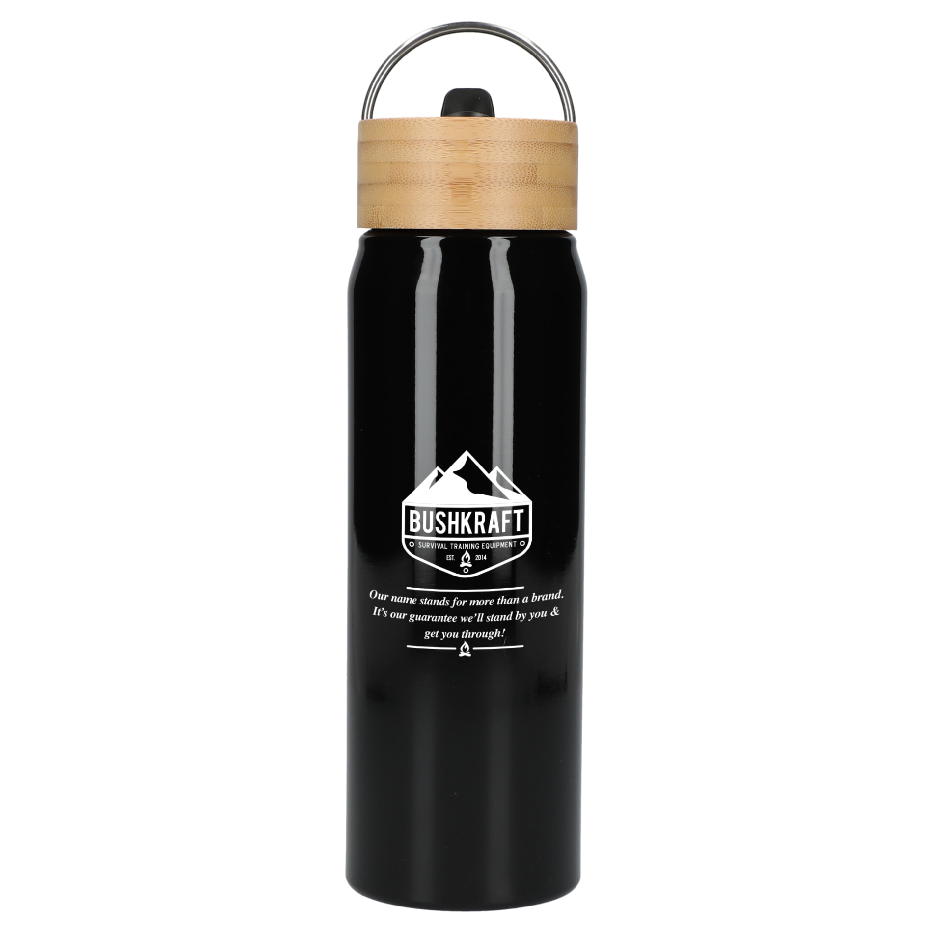 Billy 26oz Aluminum Bottle w/ FSC® Bamboo Lid 109