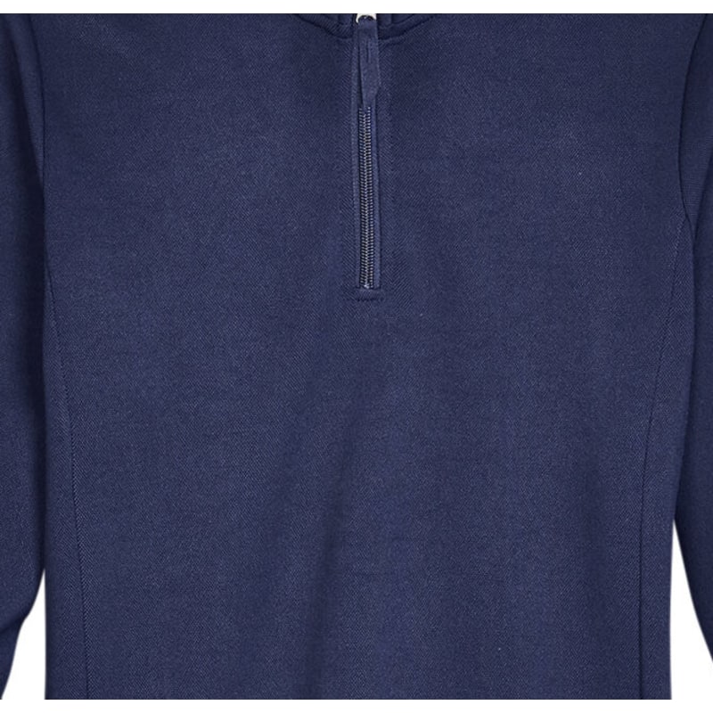 UltraClub Ladies' Coastal Pique Fleece Quarter-Zip 14