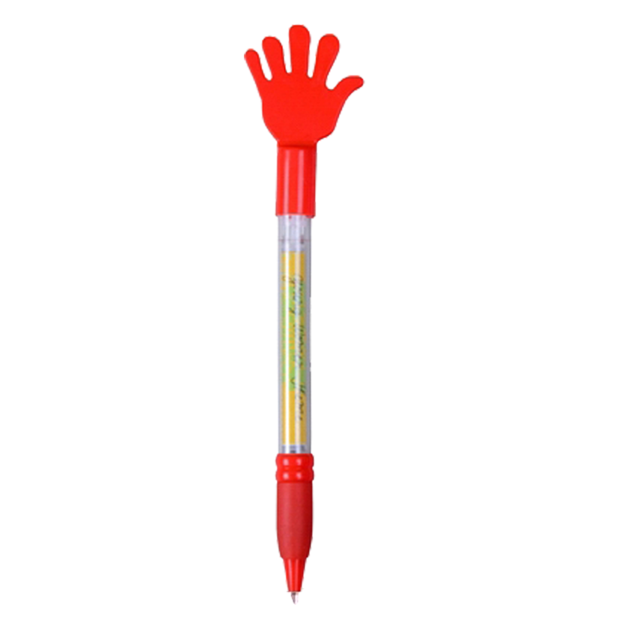 Hand Shaped Ballpoint Pen w/Banner 1