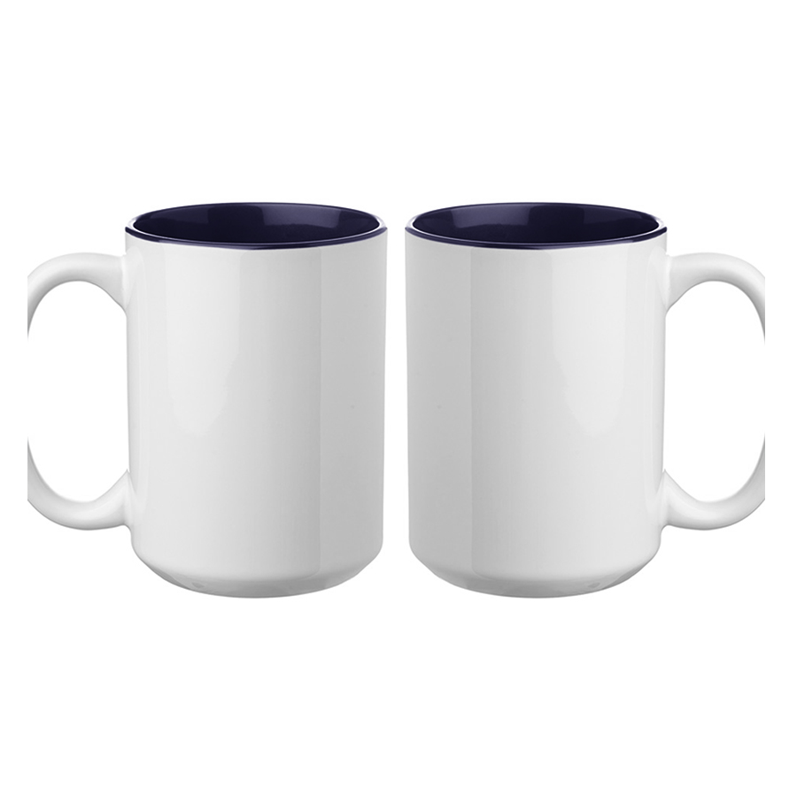 15 oz. Glossy Two-Tone Custom Photo Mug 2