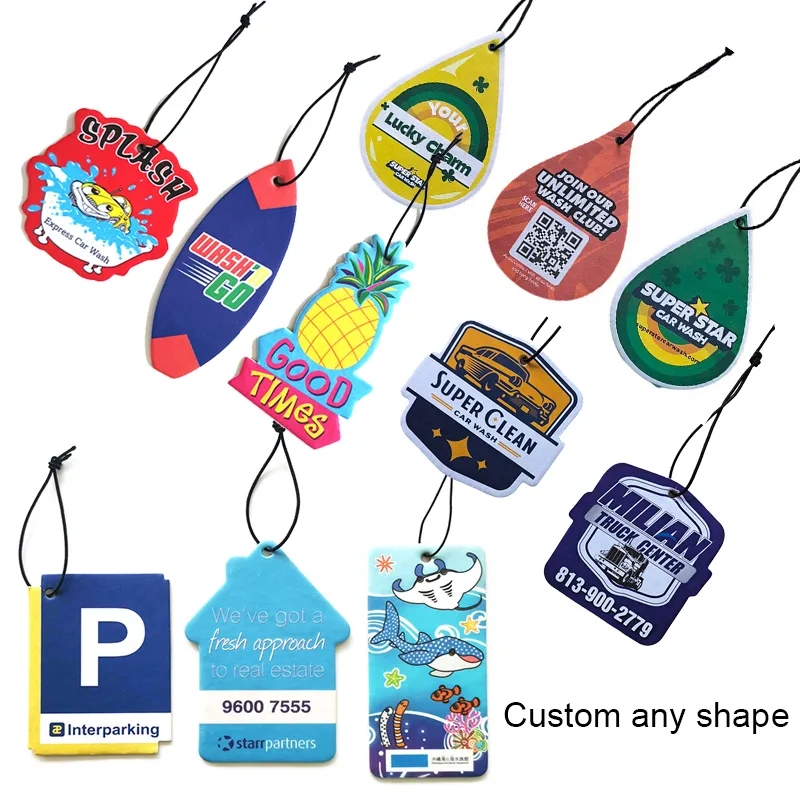 Rectangle Custom Paper Air Freshener 9