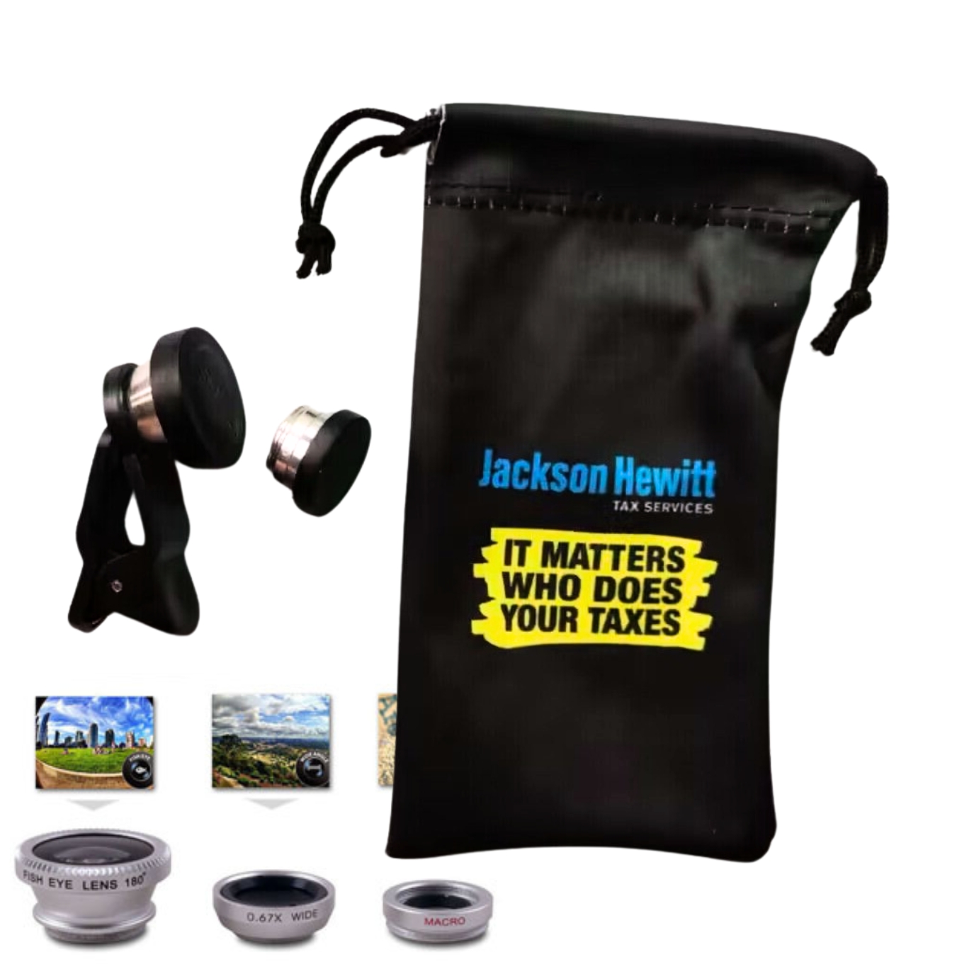 TriView Clip-On 3-in-1 Smartphone Lens Kit 4