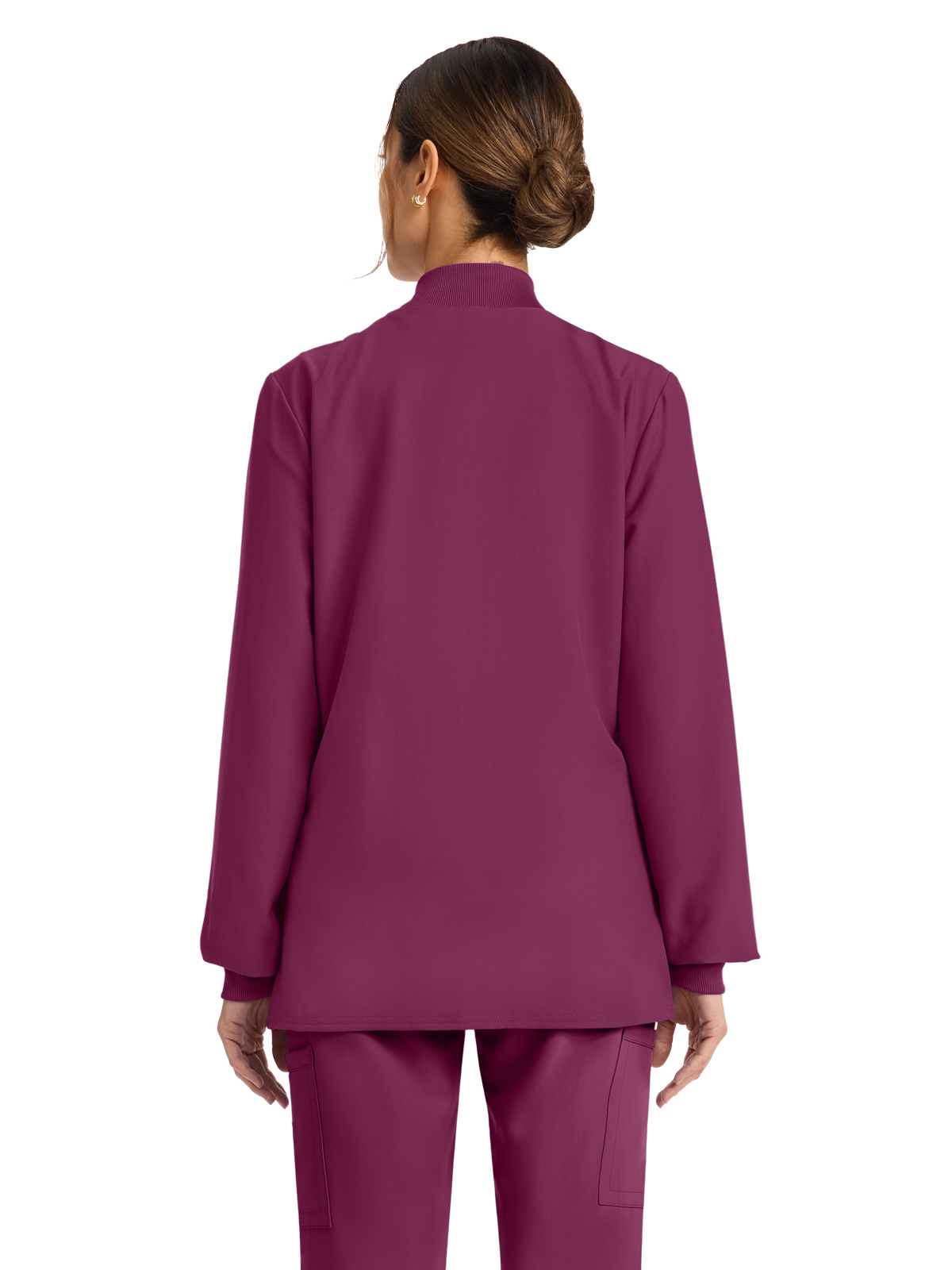 Cherokee - Workwear Originals Ultra - Women's 2-Pocket Zip Up Scrub Jacket 42