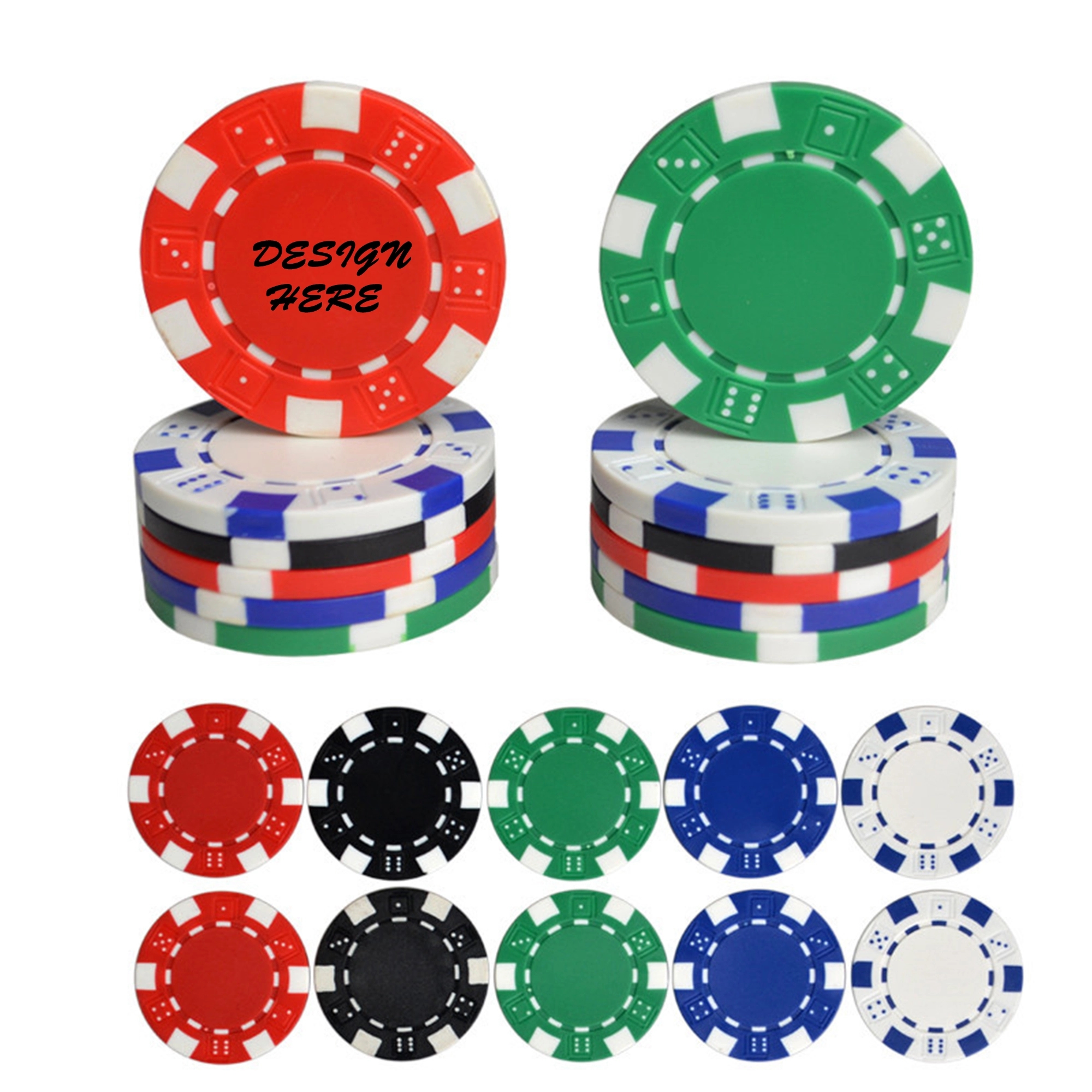 Rush Service Poker Chip MOQ 100PCS 2