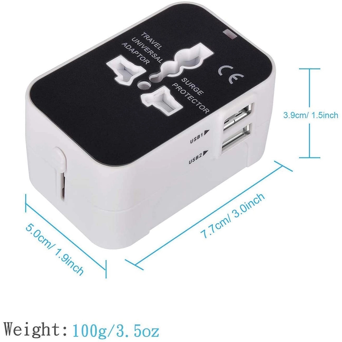 Worldwide Universal Travel Adaptor 3