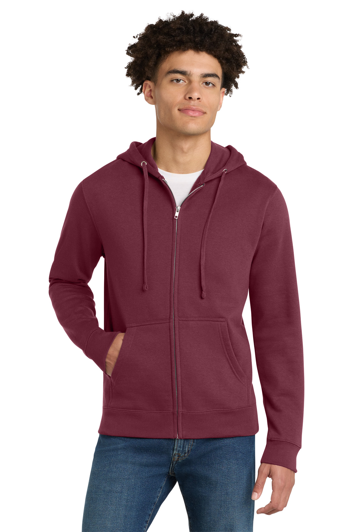 District V.I.T. Fleece Full-Zip Hoodie DT6102 41