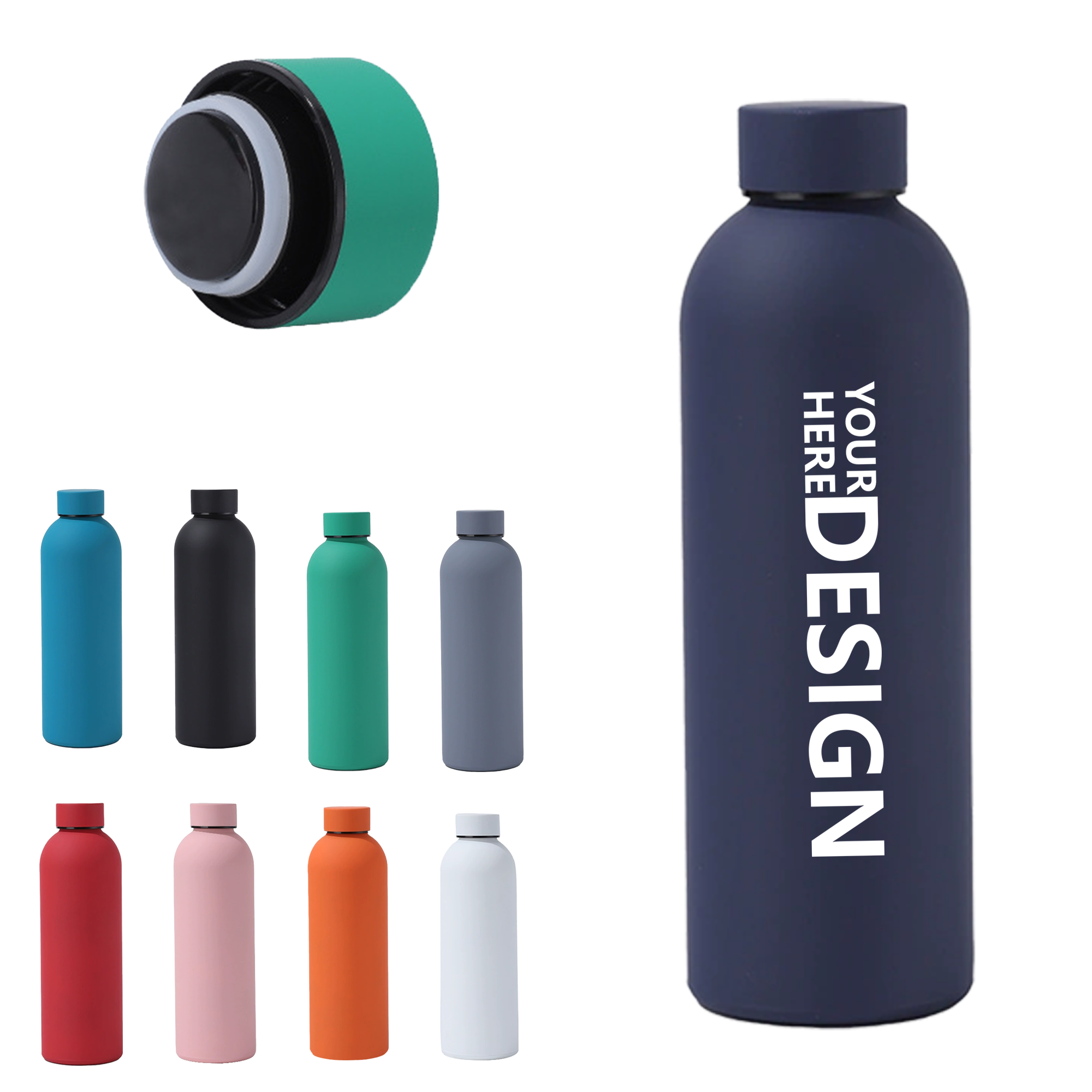 Compact Thermal Cup with Small Bottle Opening 1