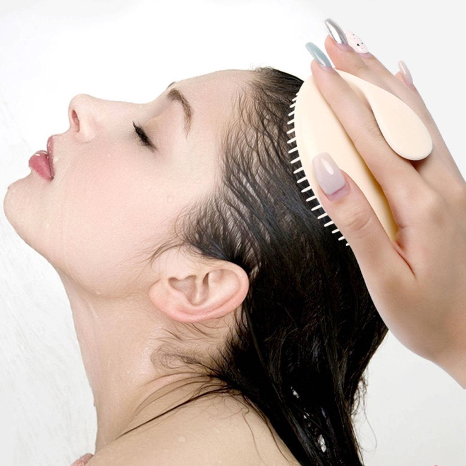 Lightweight Gentle Hair Care Scalp Massager Brush 5