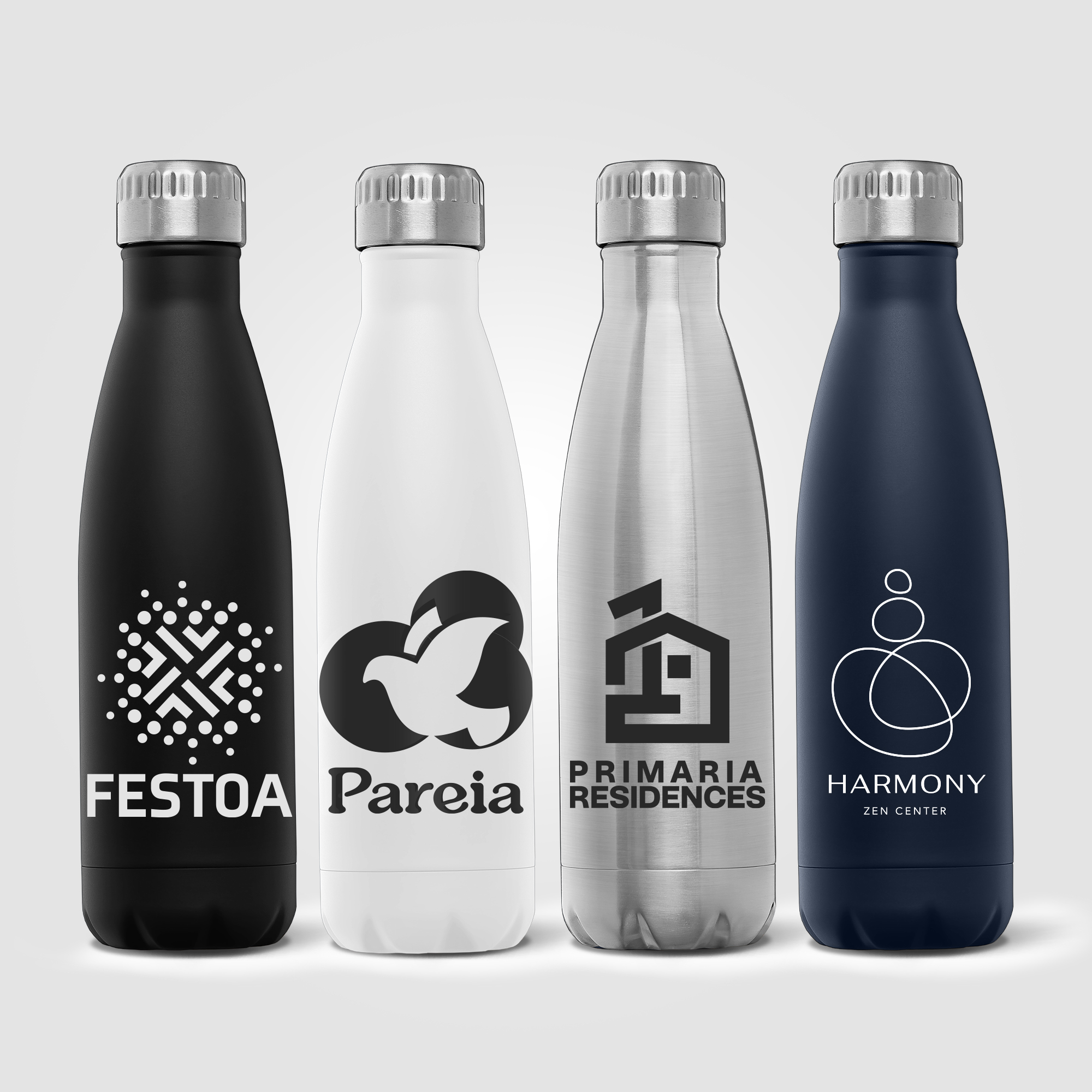 Ibiza Recycled - 22 oz. Single-Wall Stainless Water Bottle 11
