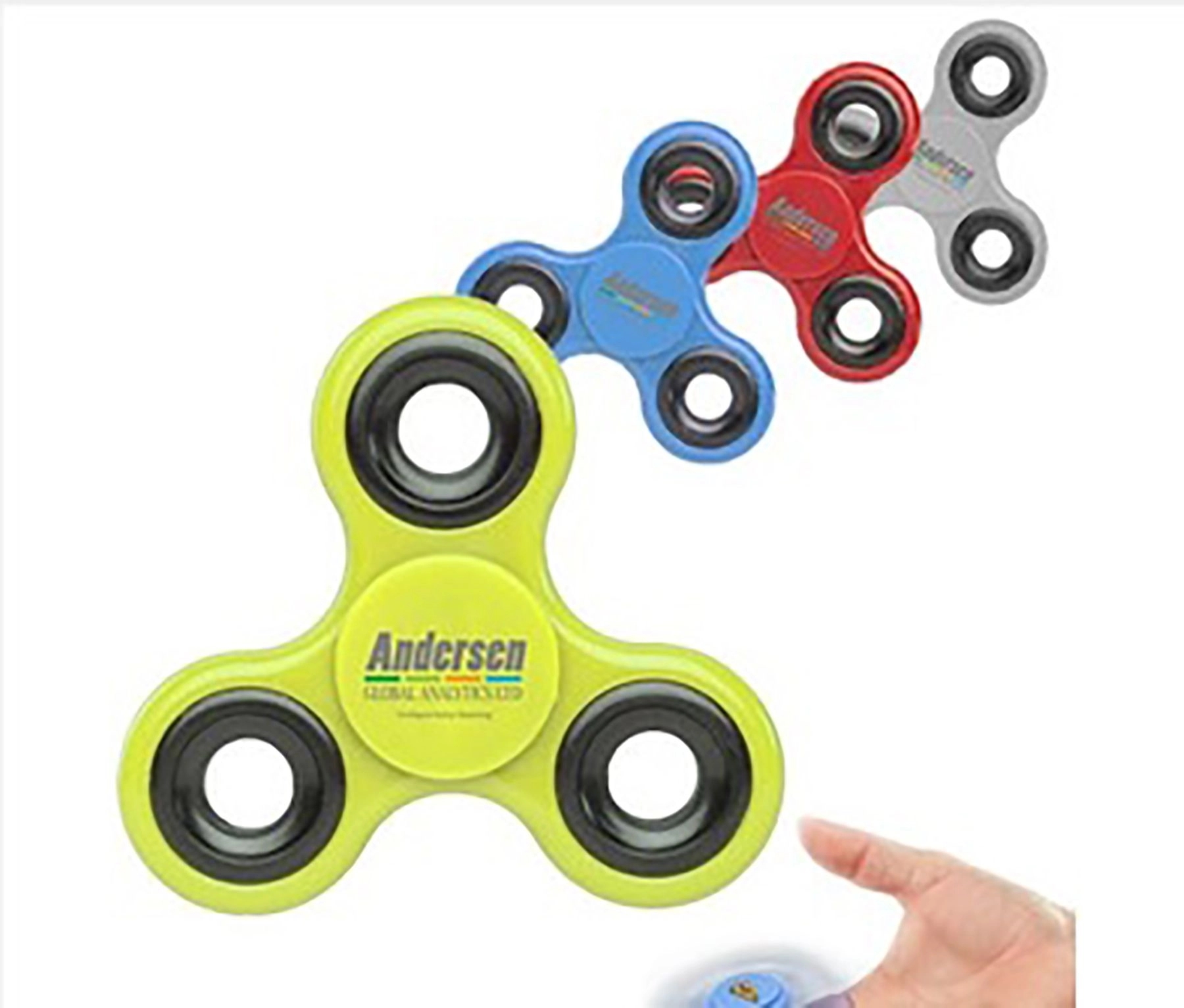 Full Color Triangular Fidget Spinner 5