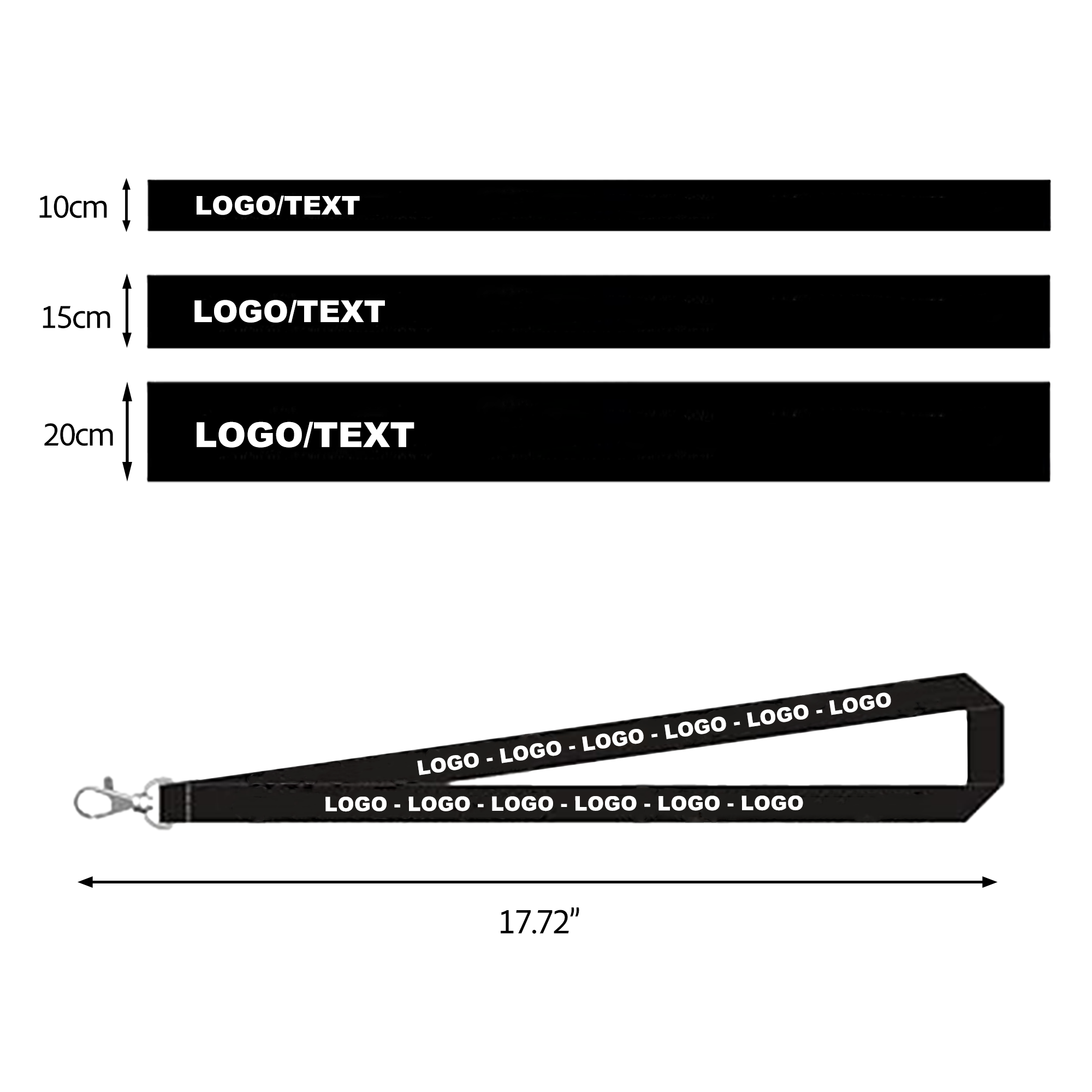 Custom Lanyards for ID Badges Holder 2