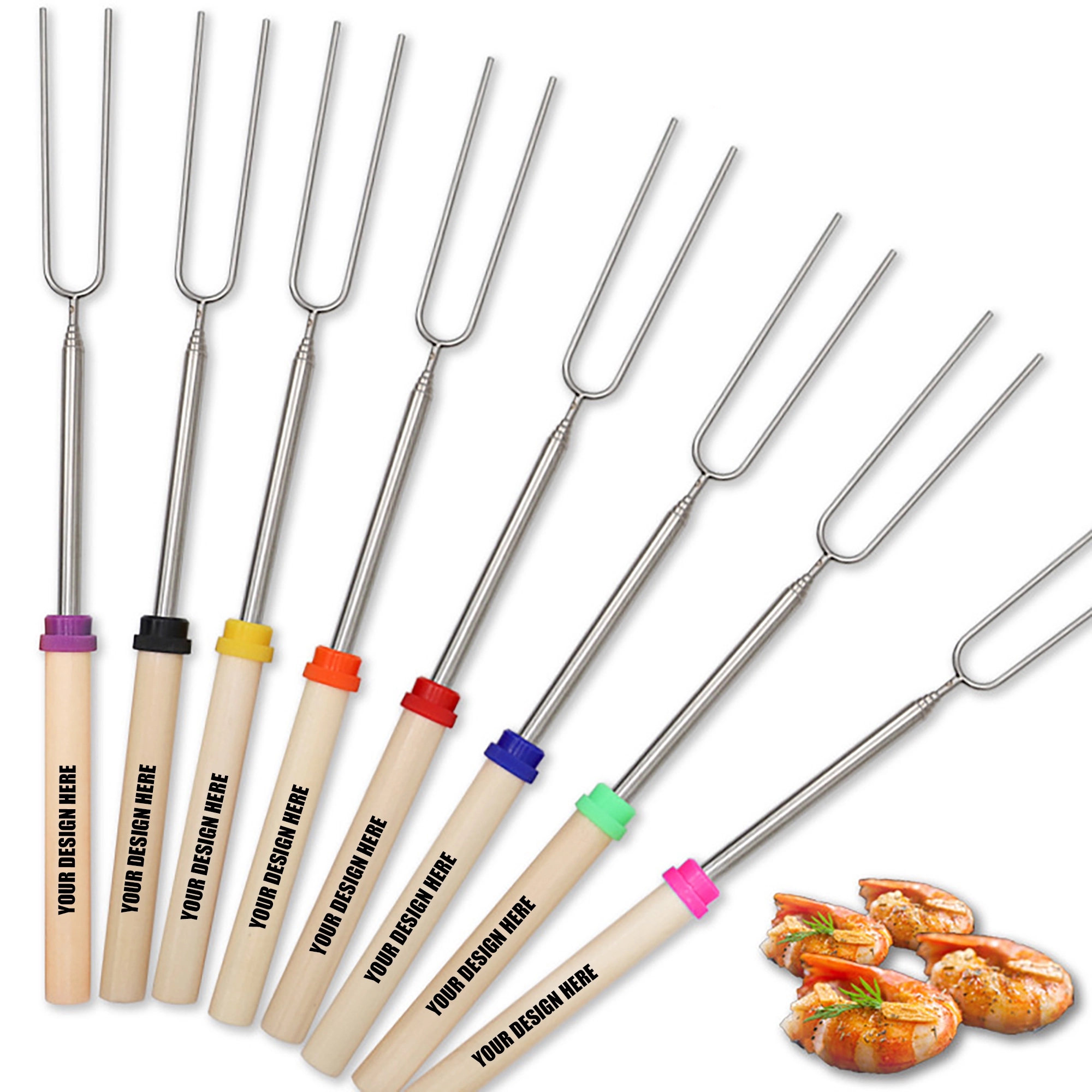 BBQ Telescoping Sticks & Fork 3