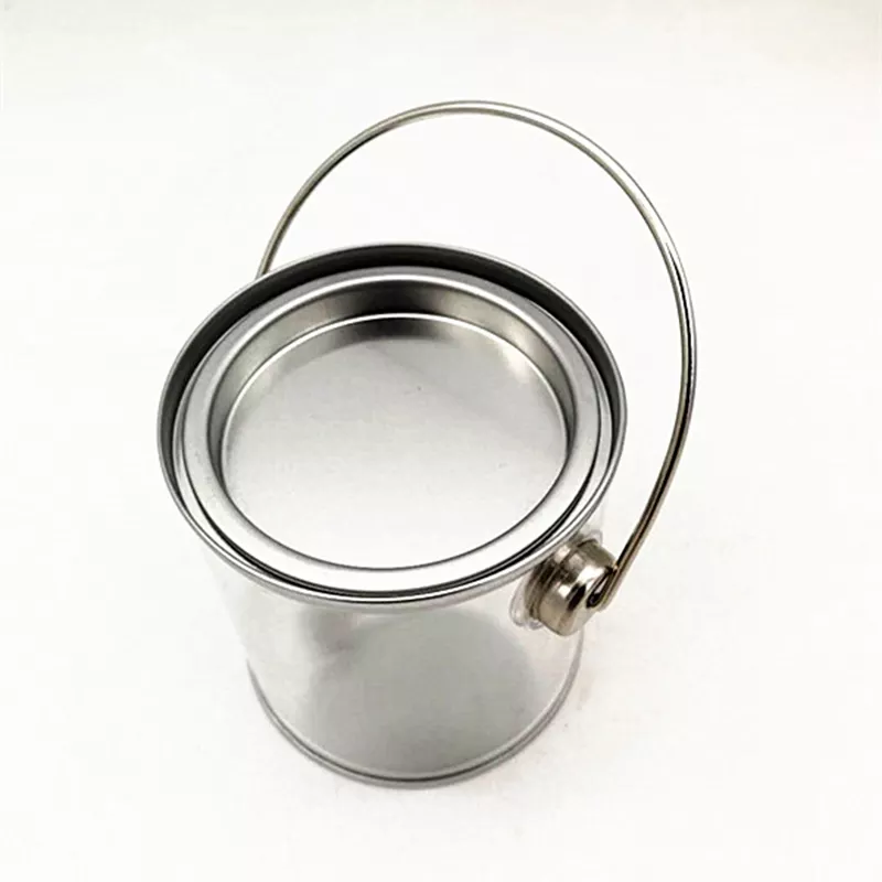 Bucket With Metal Lid And Handle 3