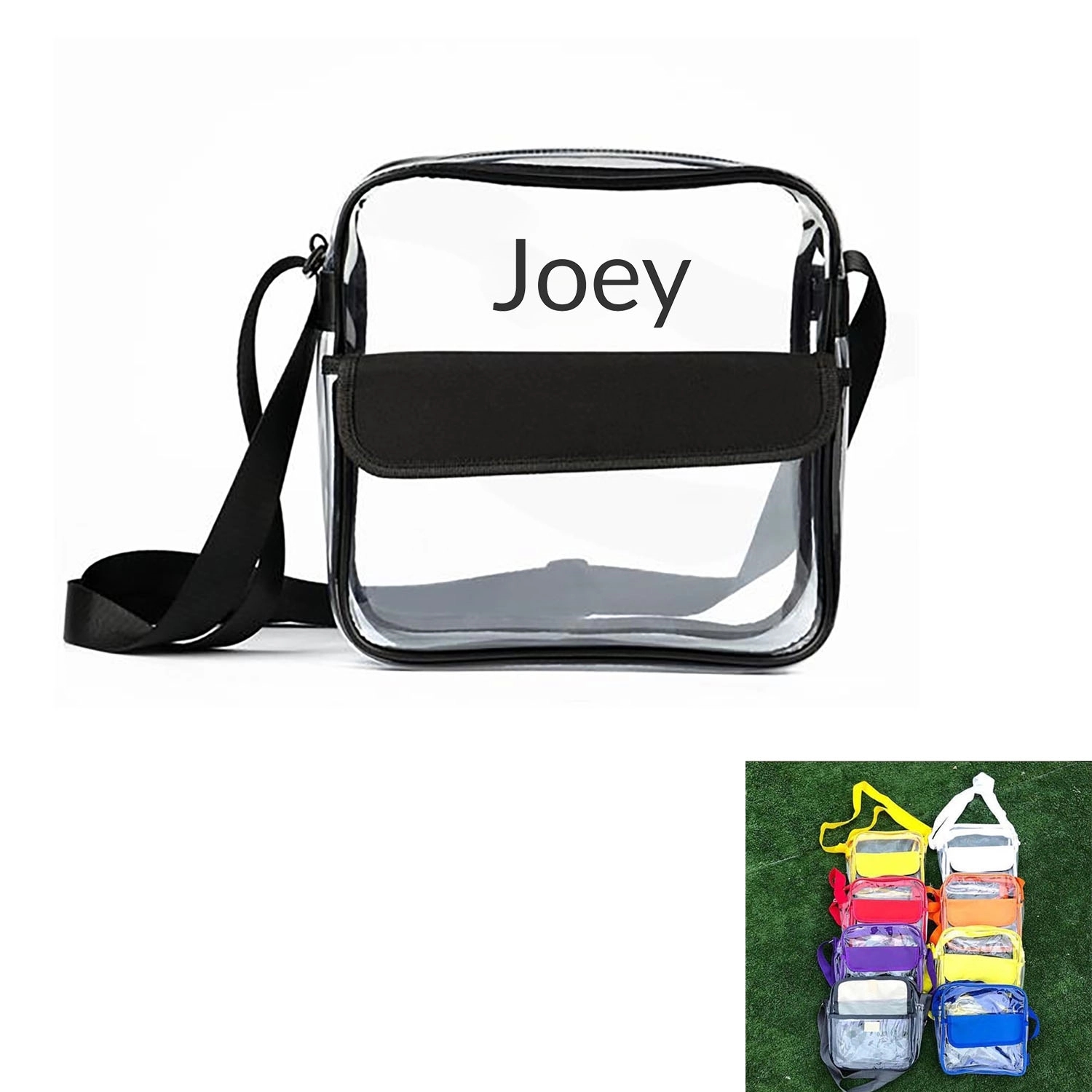 PVC Transparent Sports Bag 2