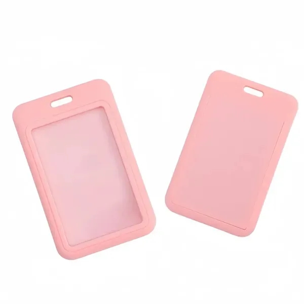 ID Badge Holder with Sliding Feature - Clear Window Design 15