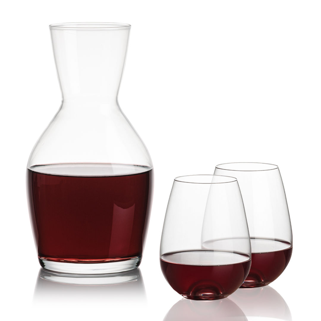 Westwood Carafe & Edderton Stemless 1