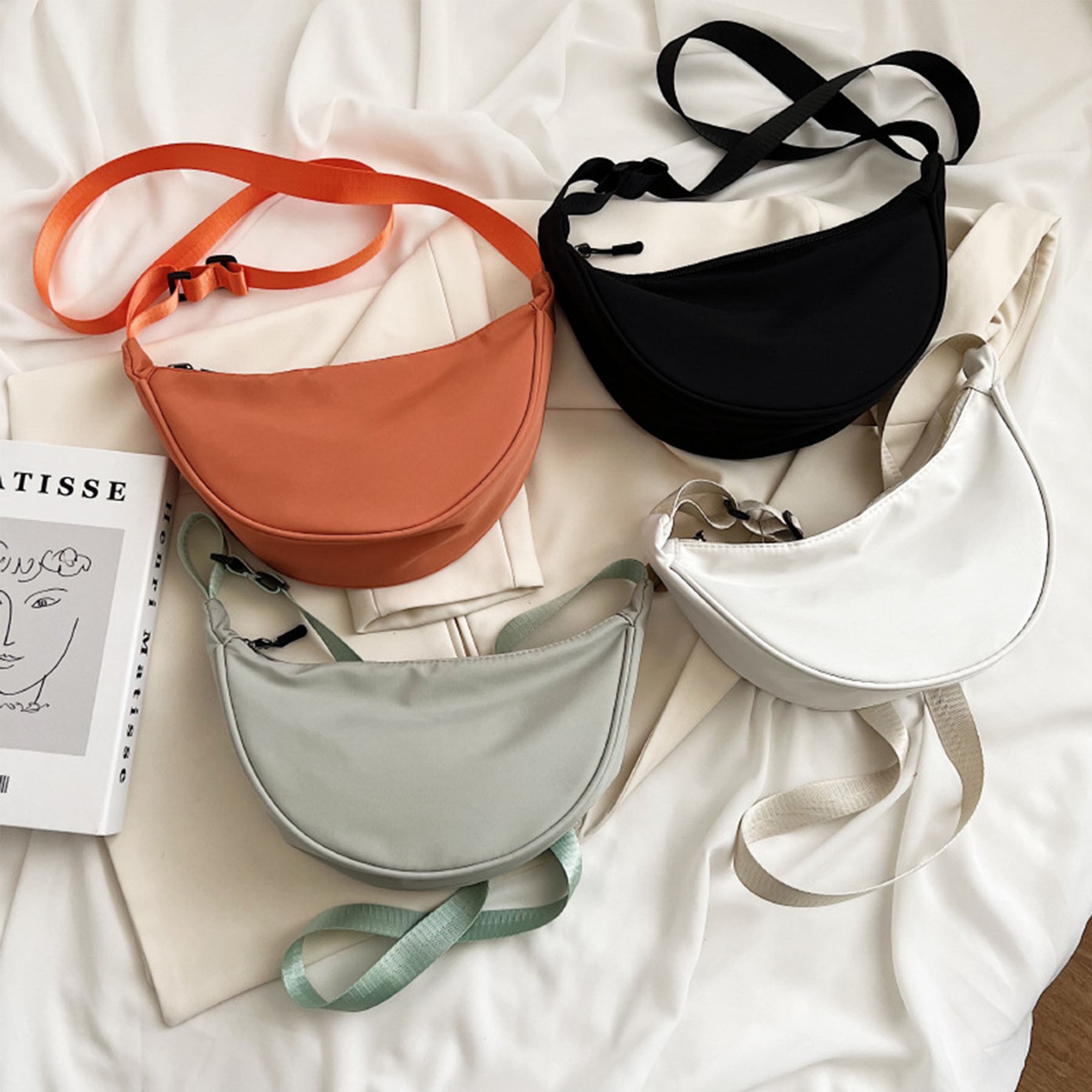 Fashion Casual Dumpling-Shape Crossbody Bag 3