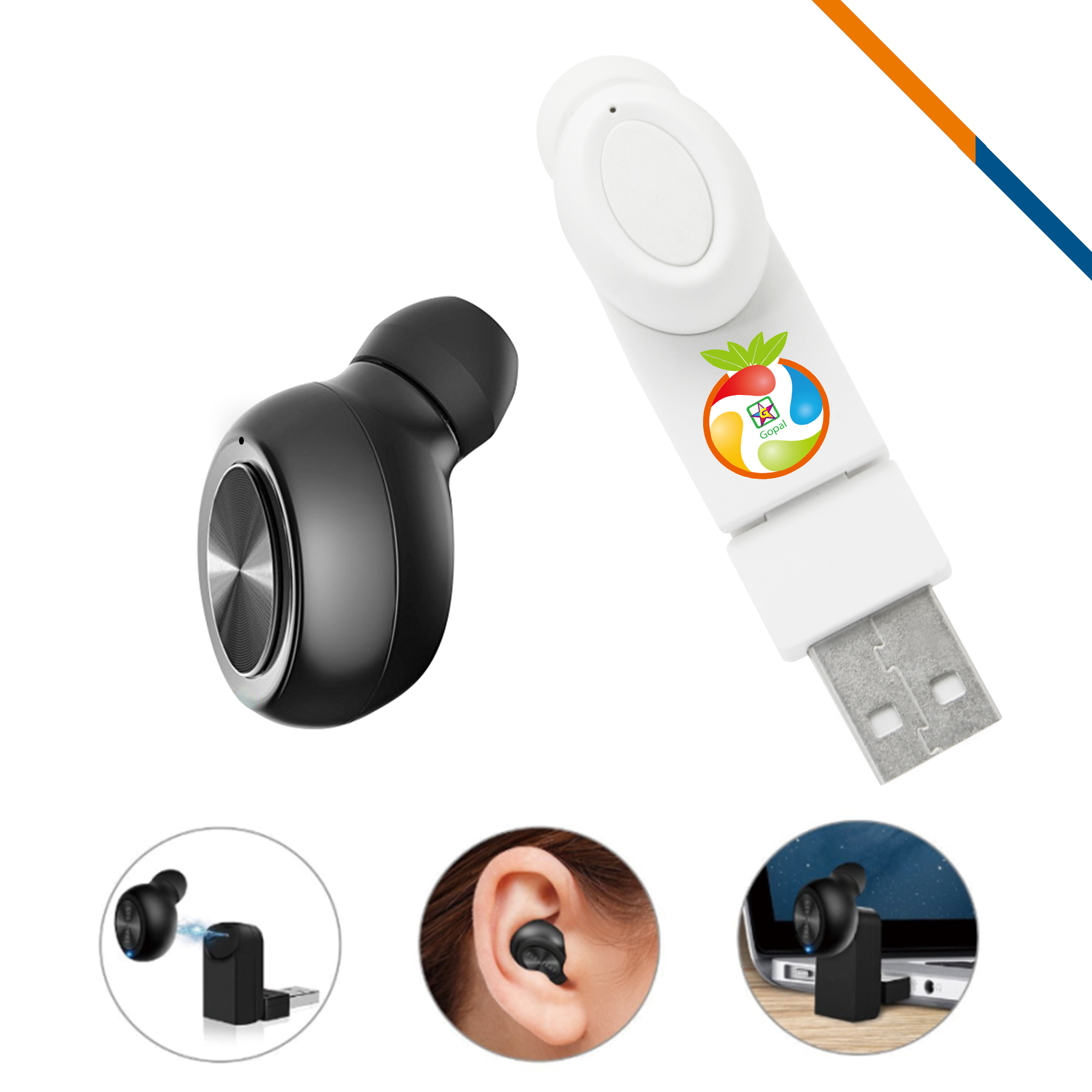 Emerald Bluetooth Headset 2