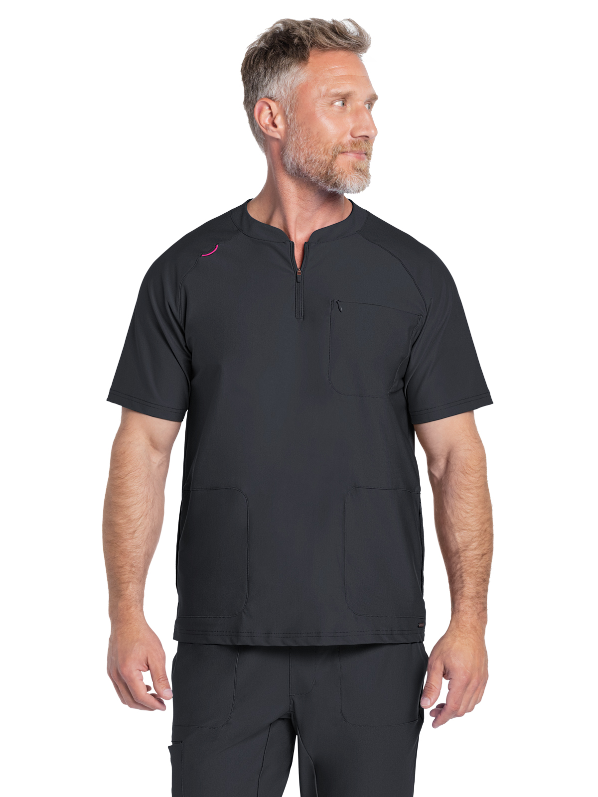 Cherokee - Form - Men's 3-Pocket Henley Top 5
