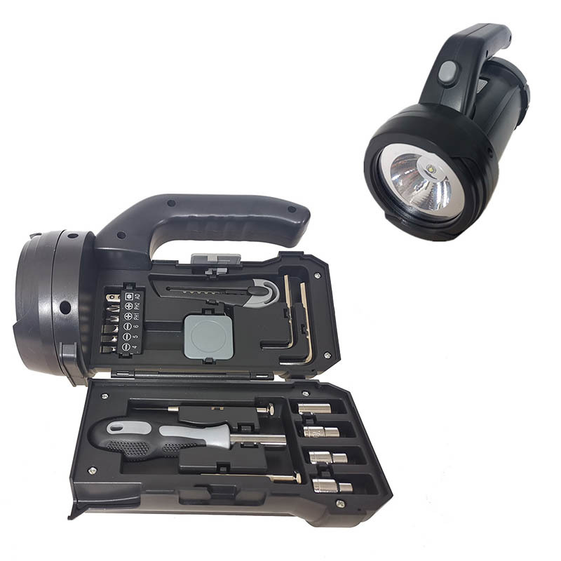 Portable Flashlight and Tool Kit Torchlight with Built In Tools 2