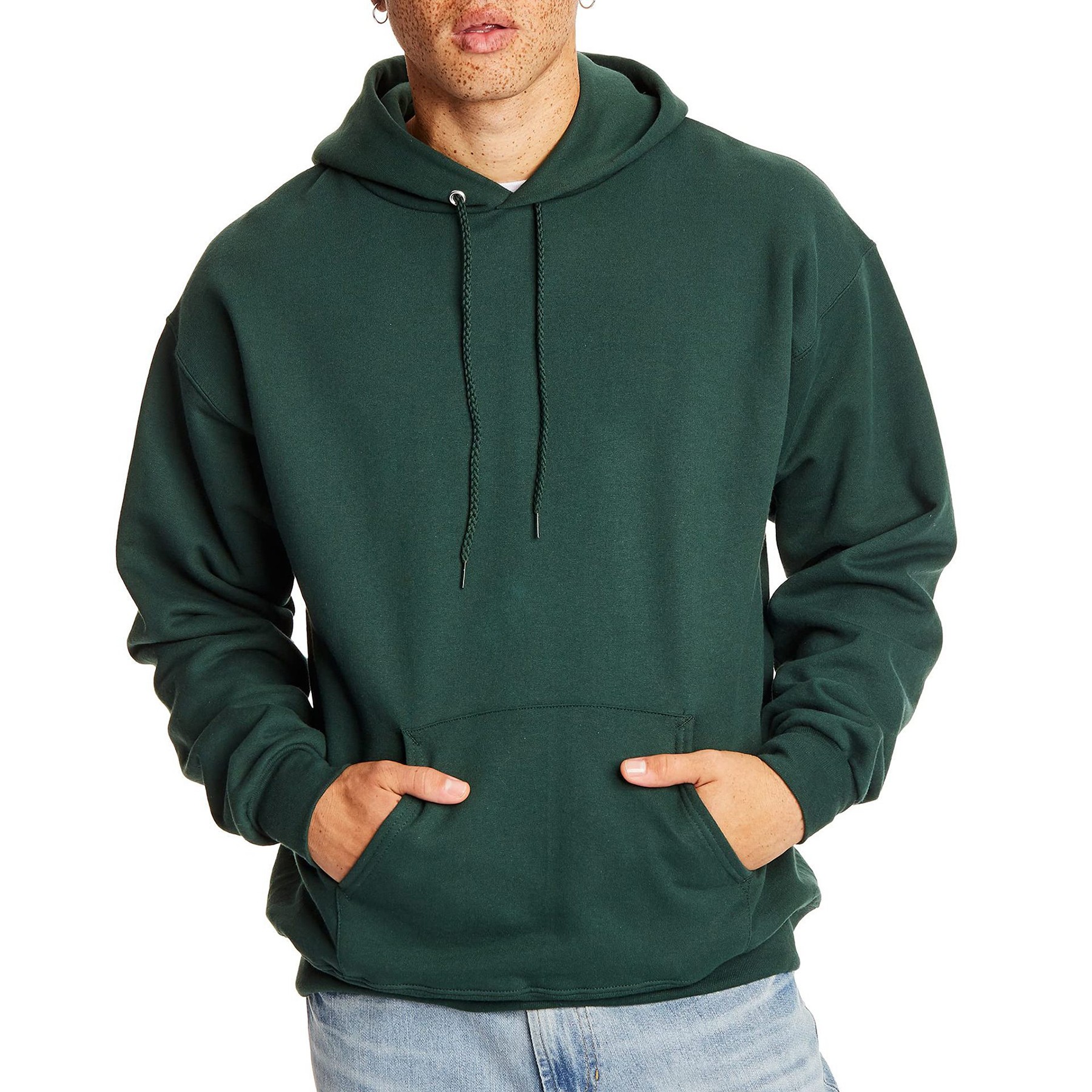 Men's Midweight Pullover Hooded Fleece Sweatshirt, custom hoodie or sweatshirt with logo imprint 6