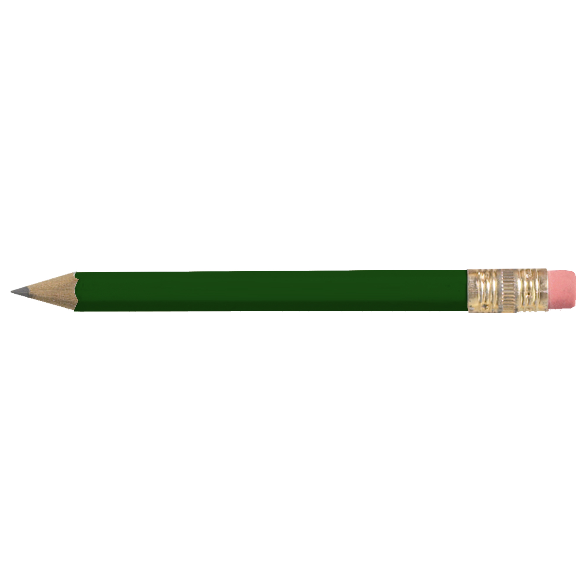 Hexagon Golf Pencil w/Eraser 4