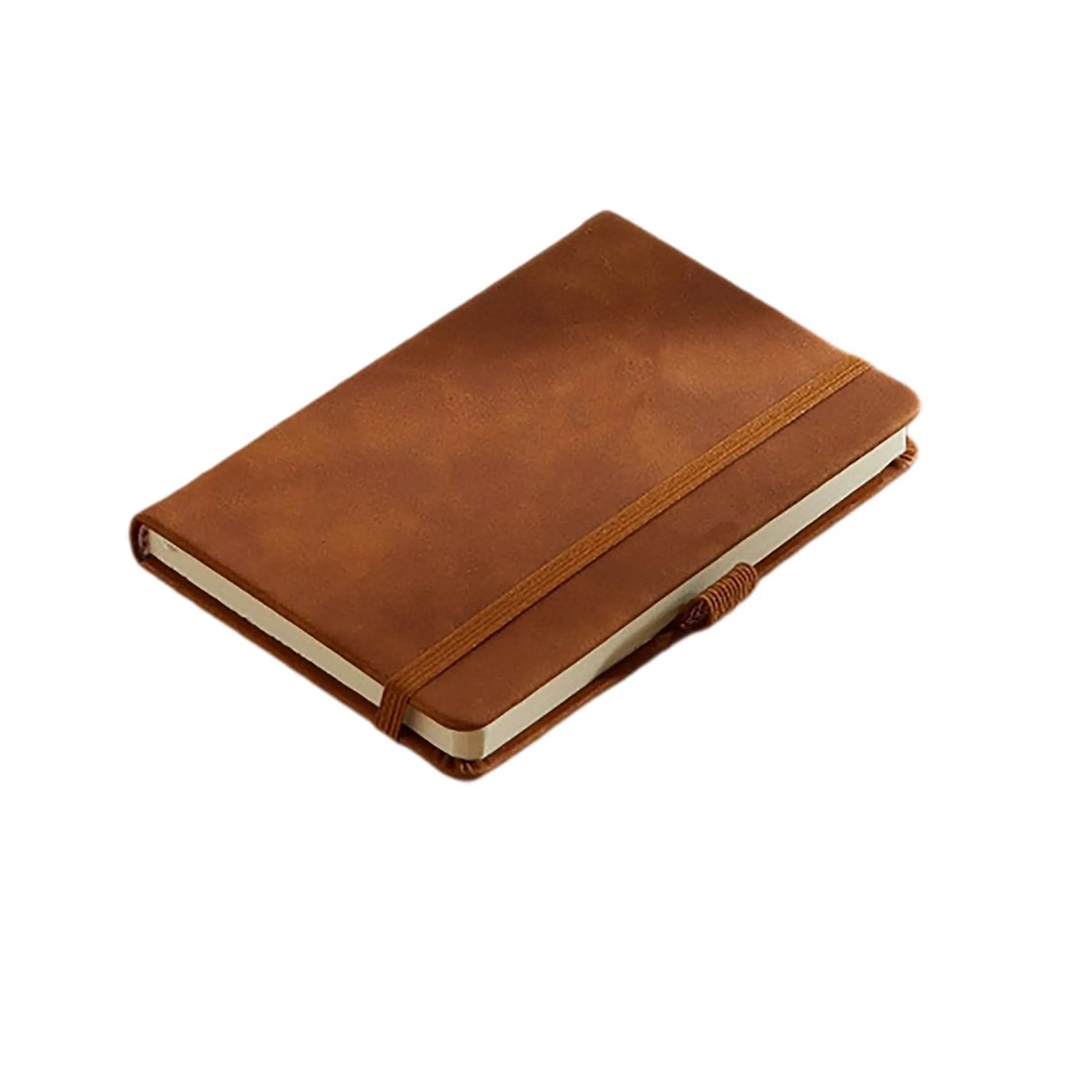 Pocket Leather Journal with Elastic Band 9