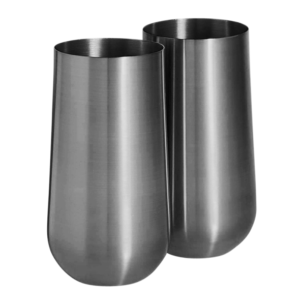 Stainless Steel Stemless Champagne Flute 7