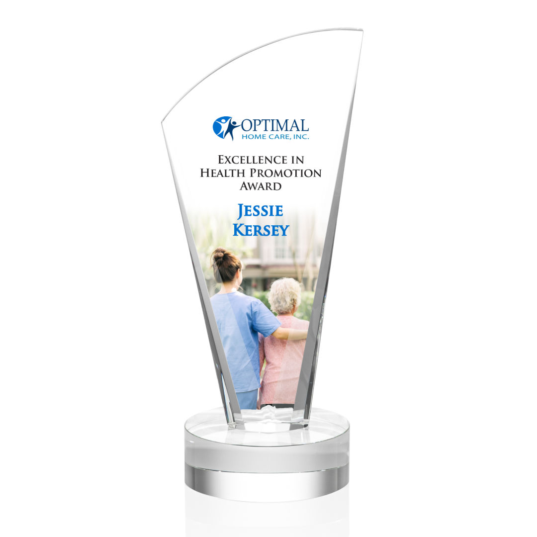 Brampton VividPrint™ Award - Clear 3