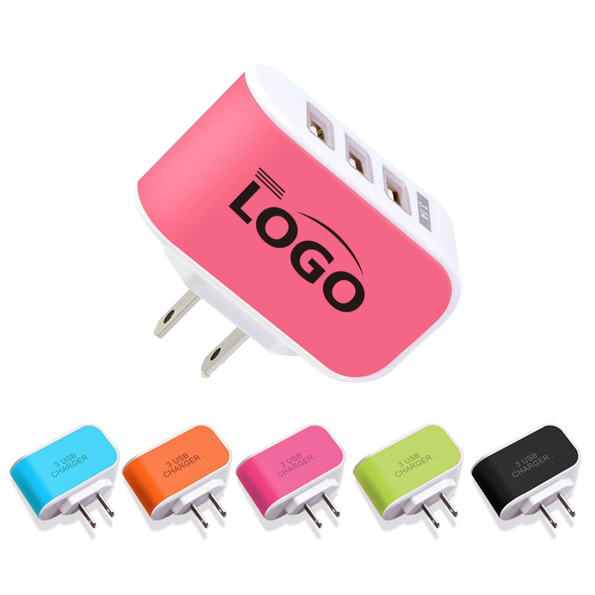 3-USB Multi-Function Phone Charger 2