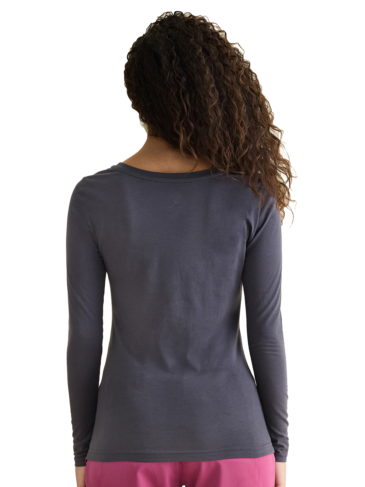 Healing Hands - HH Knits - Women's Pocketless Melissa Long Sleeve Underscrub Tee 26