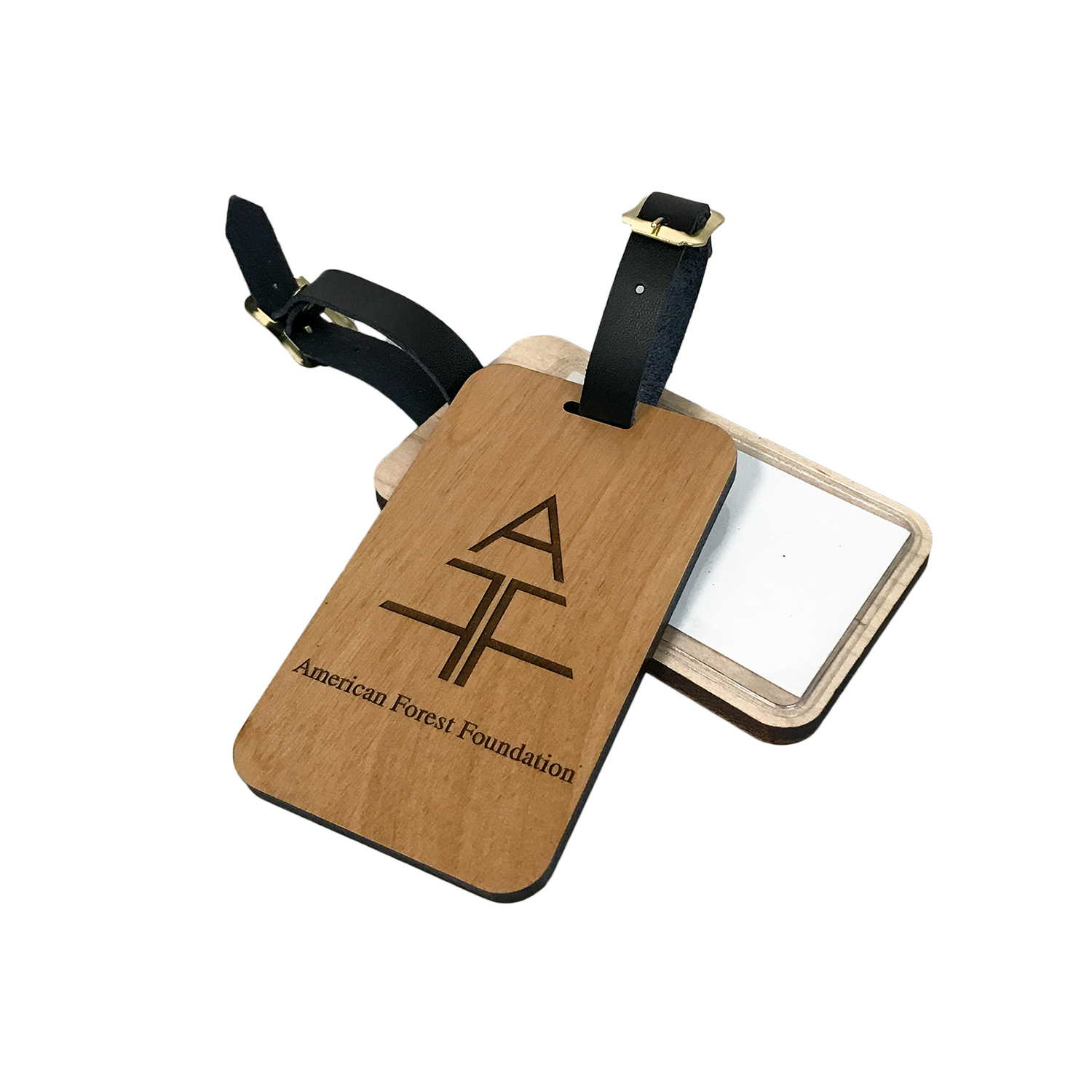 Wood Luggage Tag 10