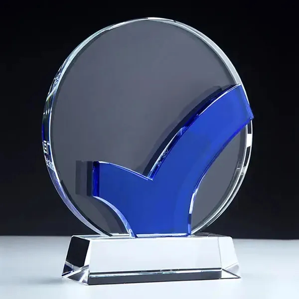 Accomplishment Circle Crystal Award 1
