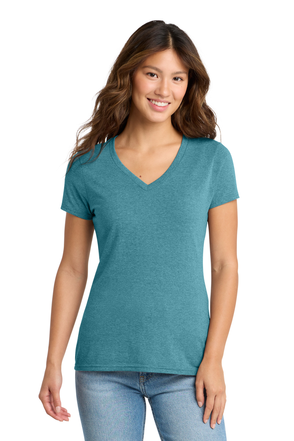 Port & Co Women's Tri-Blend V-Neck Tee. LPC330V 31
