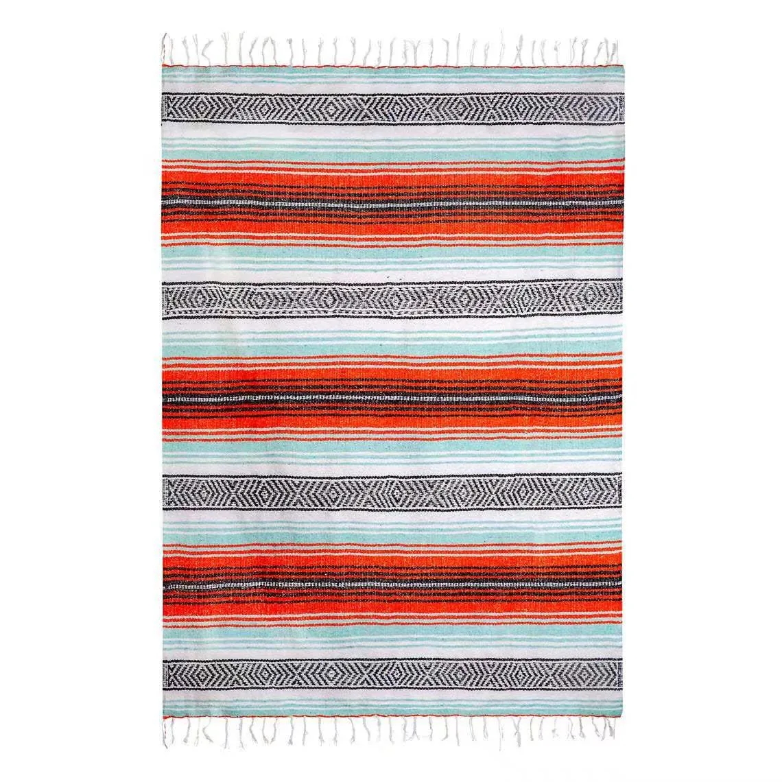 Authentic Handwoven Mexican Blanket 4