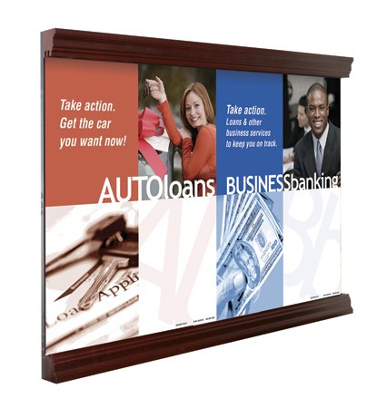 Double 22"x28" Hardwood Wall Frame