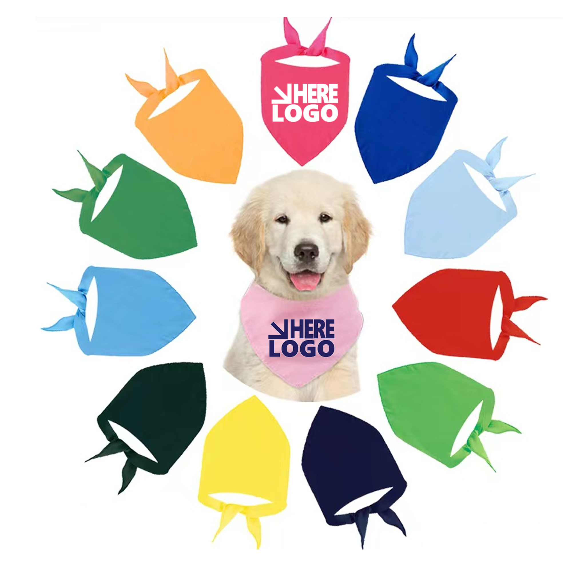 Customizable Pattern Size Pet Drool Towel 4