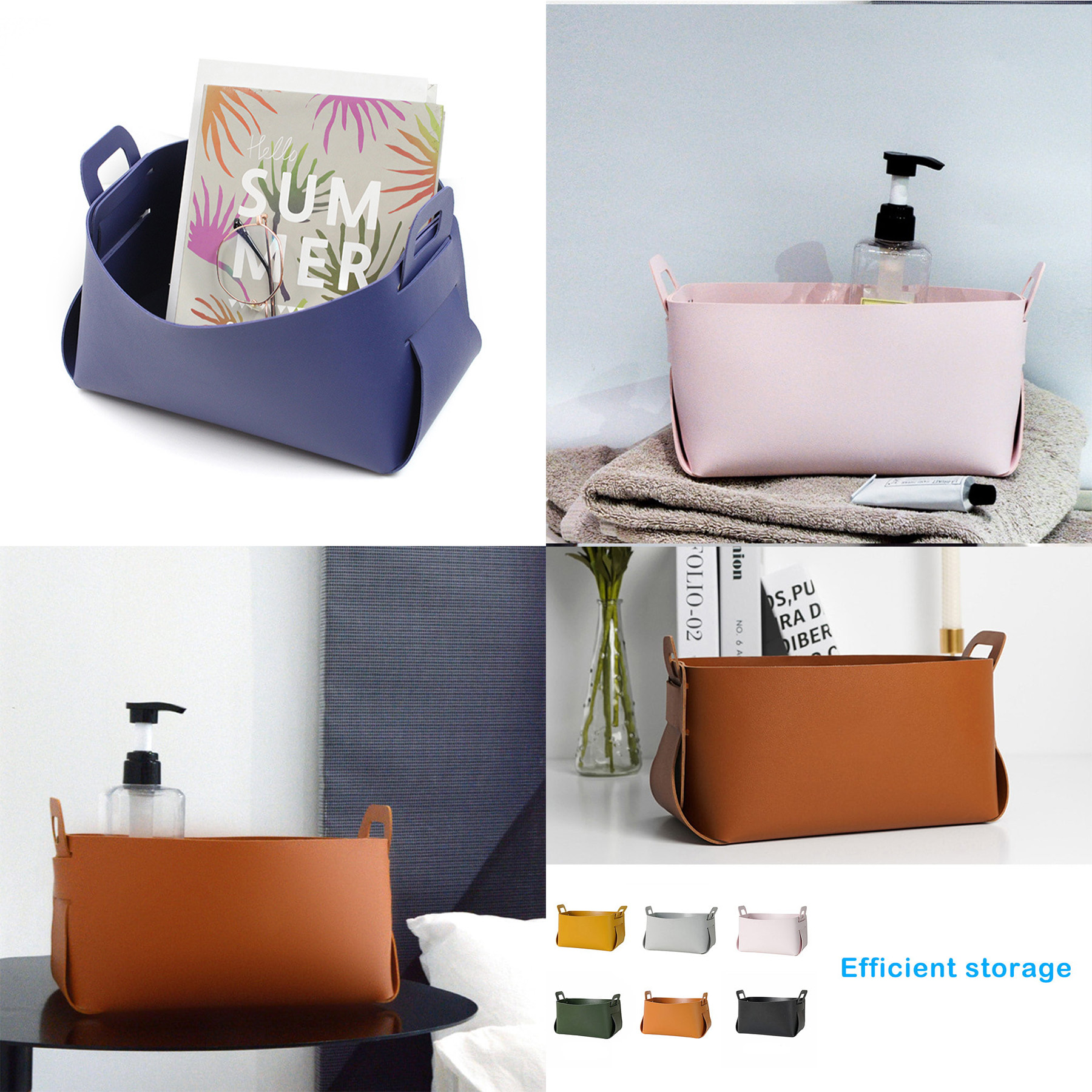 Entrance Leather Storage Box 2
